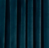 John Lewis Velvet Pair Lined Pencil Pleat Curtains W228 x Drop 274cm - Teal - Kazoop 