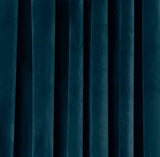 John Lewis Velvet Pair Lined Pencil Pleat Curtains W228 x Drop 182cm - Teal