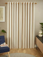 John Lewis Chenille Pair Blackout Lined Eyelet Curtains 228 x 228cm - Oyster - Kazoop 