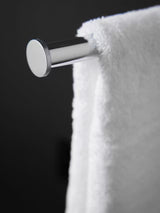 John Lewis Lux 2 Tier Small Bathroom Towel Stand H76cm - Stainless Steel