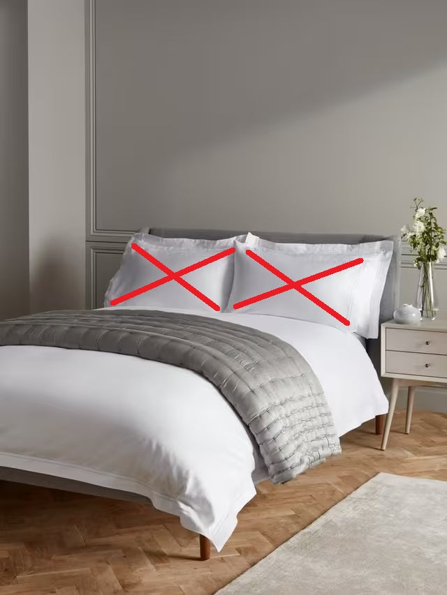John Lewis Double Stitch 800 TC Egyptian Cotton King Duvet Cover - White