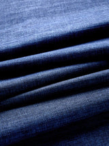 John Lewis Textured Blackout/Thermal Pencil Pleat Curtains 228x274cm - Navy