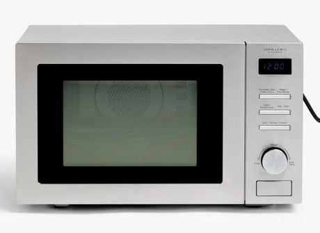 John Lewis JLCMWO011 32L Combination Microwave Oven 1000W - Silver - Kazoop 