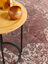 John Lewis Traditional Medallion Fade Rectangular Rug 230 x 160cm Dusk Pink