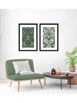 John Lewis Chariklia Zarris 'Verdant Tapestry' Framed Print & Mount Set of 2 - Kazoop 