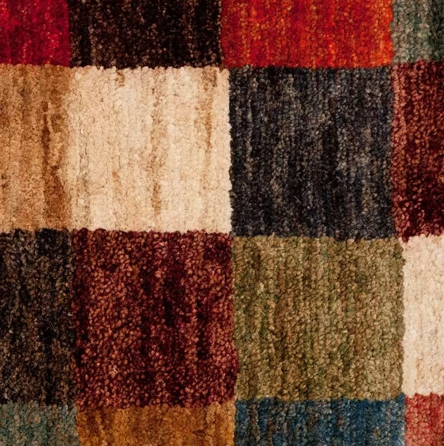 John Lewis Bold Blanket Geometric Rectangular Jute Rug 300 x 200cm - Multi