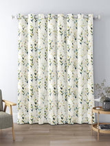 John Lewis Wildflower Blackout/Thermal Eyelet Curtains 228 x 228cm - Multi