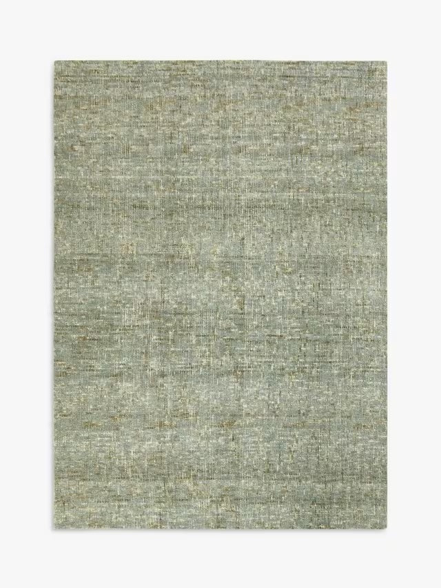 John Lewis Textured Hand Tufted Orkney Loop Pile Rug L240 x W170cm - Green