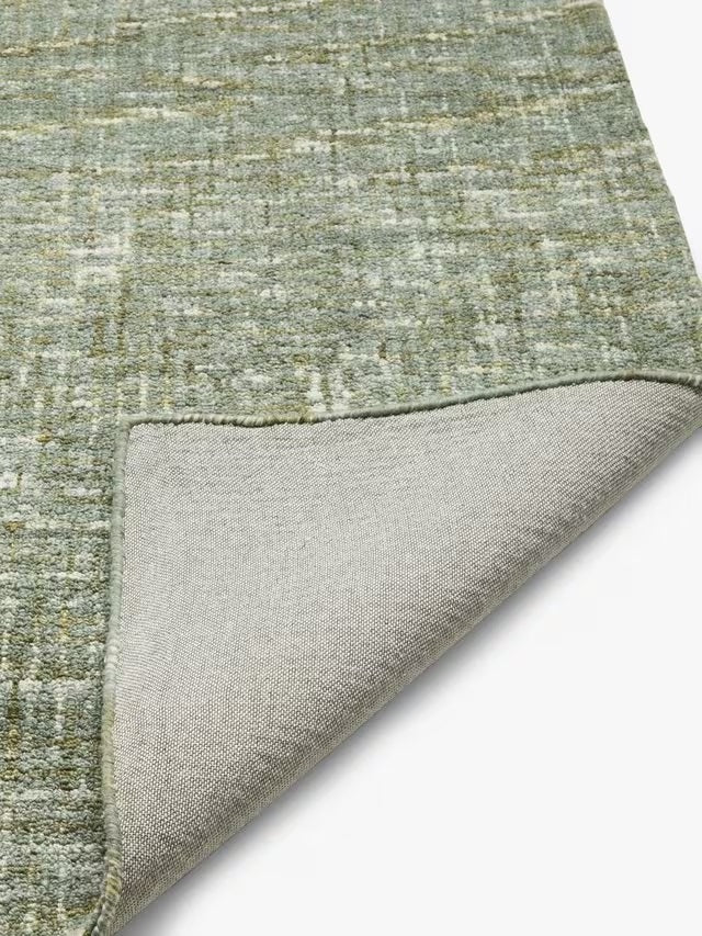 John Lewis Textured Hand Tufted Orkney Loop Pile Rug L240 x W170cm - Green