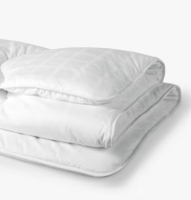 John Lewis Active HeiQ Anti-Allergy White 13.5 Tog Duvet - Super King Size