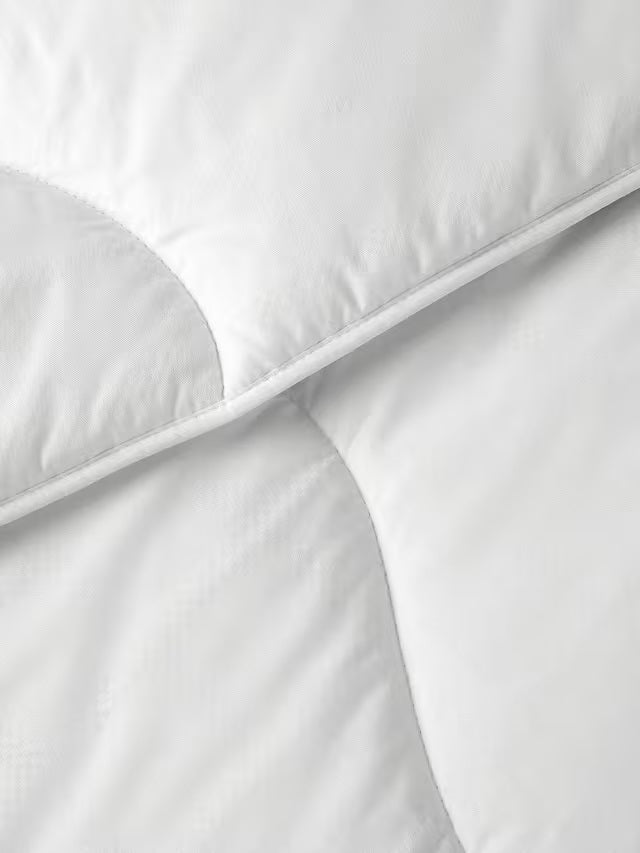 John Lewis Active HeiQ Anti-Allergy White 13.5 Tog Duvet - Super King Size