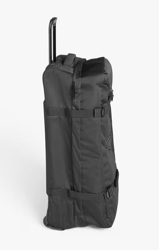 John Lewis Dakar Duffle 95L 79cm 2-Wheel Large Soft-Sided Suitcase - Black