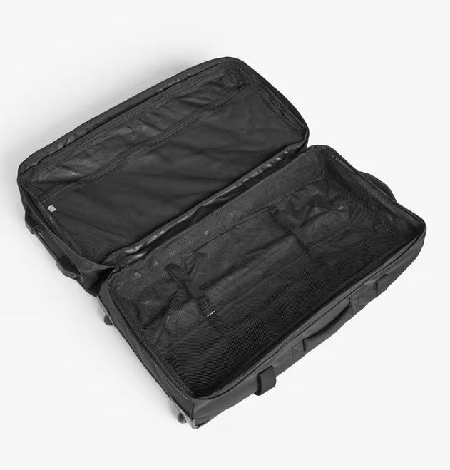 John Lewis Dakar Duffle 95L 79cm 2-Wheel Large Soft-Sided Suitcase - Black
