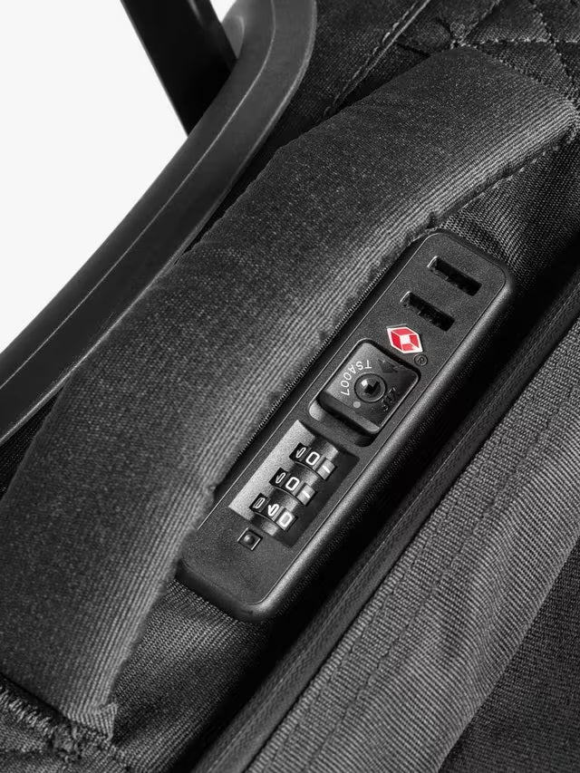 John Lewis Dakar Duffle 95L 79cm 2-Wheel Large Soft-Sided Suitcase - Black