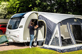 Maypole Stoneleigh 390cm Poled Porch Awning for Caravans & Motorhomes - Grey