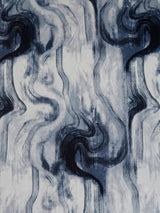 Clarke & Clarke Tessuto Pair Curtains - W117 x Drop 137cm - Smoke Midnight - Kazoop 