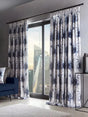 Clarke & Clarke Tessuto Pair Lined Pencil Pleat Curtains 228 x 182cm - Smoke - Kazoop 