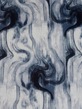 Clarke & Clarke Tessuto Pair Lined Pencil Pleat Curtains 228 x 182cm - Smoke - Kazoop 