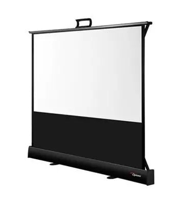 Optoma DP-9046MWL 46" (117cm) 16:9 Pull Up Projector Screen - Matte White - Kazoop 