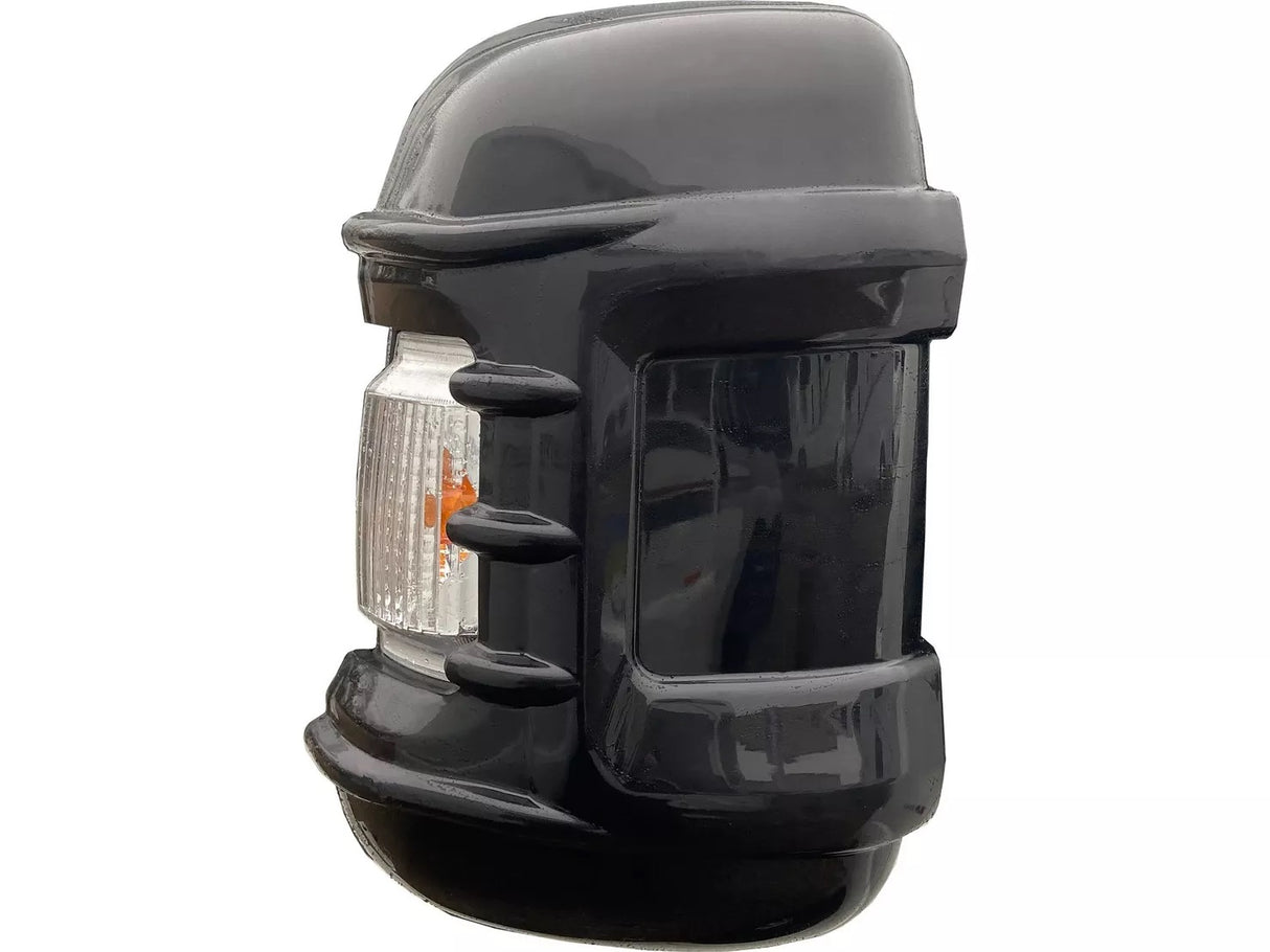 Milenco Lond Arm Black Mirror Protectors for Fiat Ducato/Peugeot Boxer 2007+