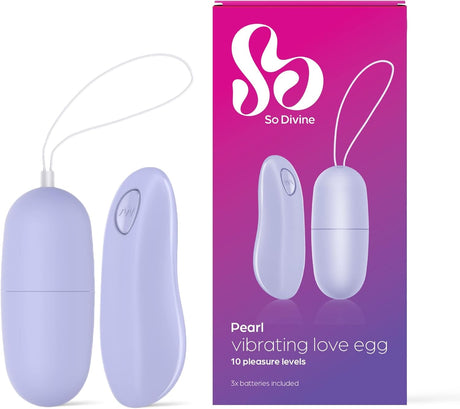 So Divine Pearl 3 Speed Wireless Vibrating Remote Control Love Egg Adult Toy - Kazoop 