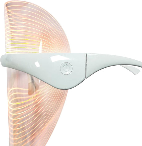 Magnitone GetLit Rechargeable LED Glowing Therapy Face Mask - White - Kazoop 