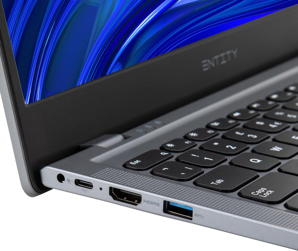 Entity Book 14 Intel Celeron 4GB RAM 128GB eMMC Full HD 14'' Laptop - Grey - Kazoop 