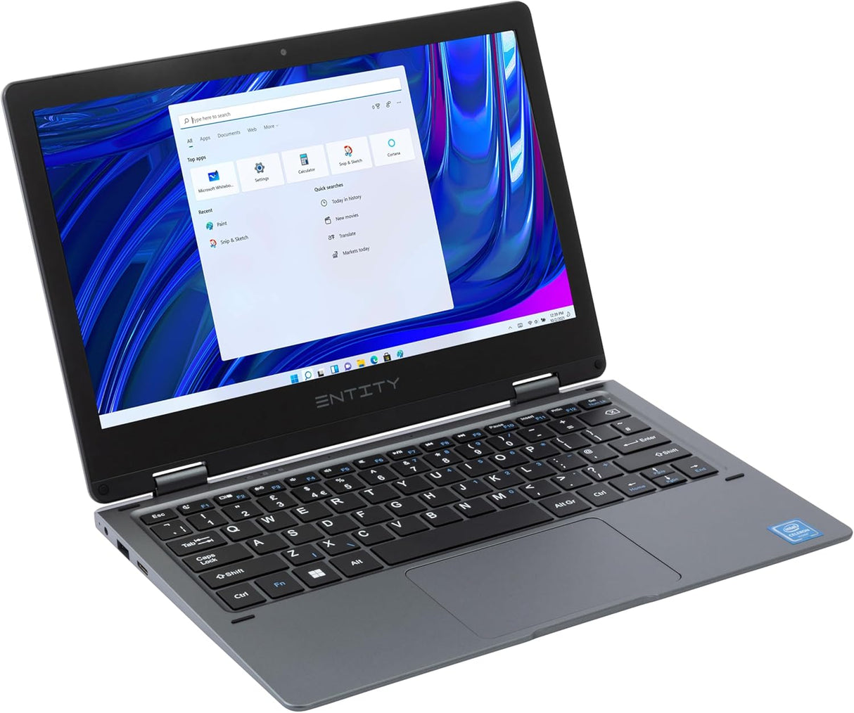 Entity Book Targa 11.6" Intel Celeron N4020 4GB 128GB eMMC Notebook - Black