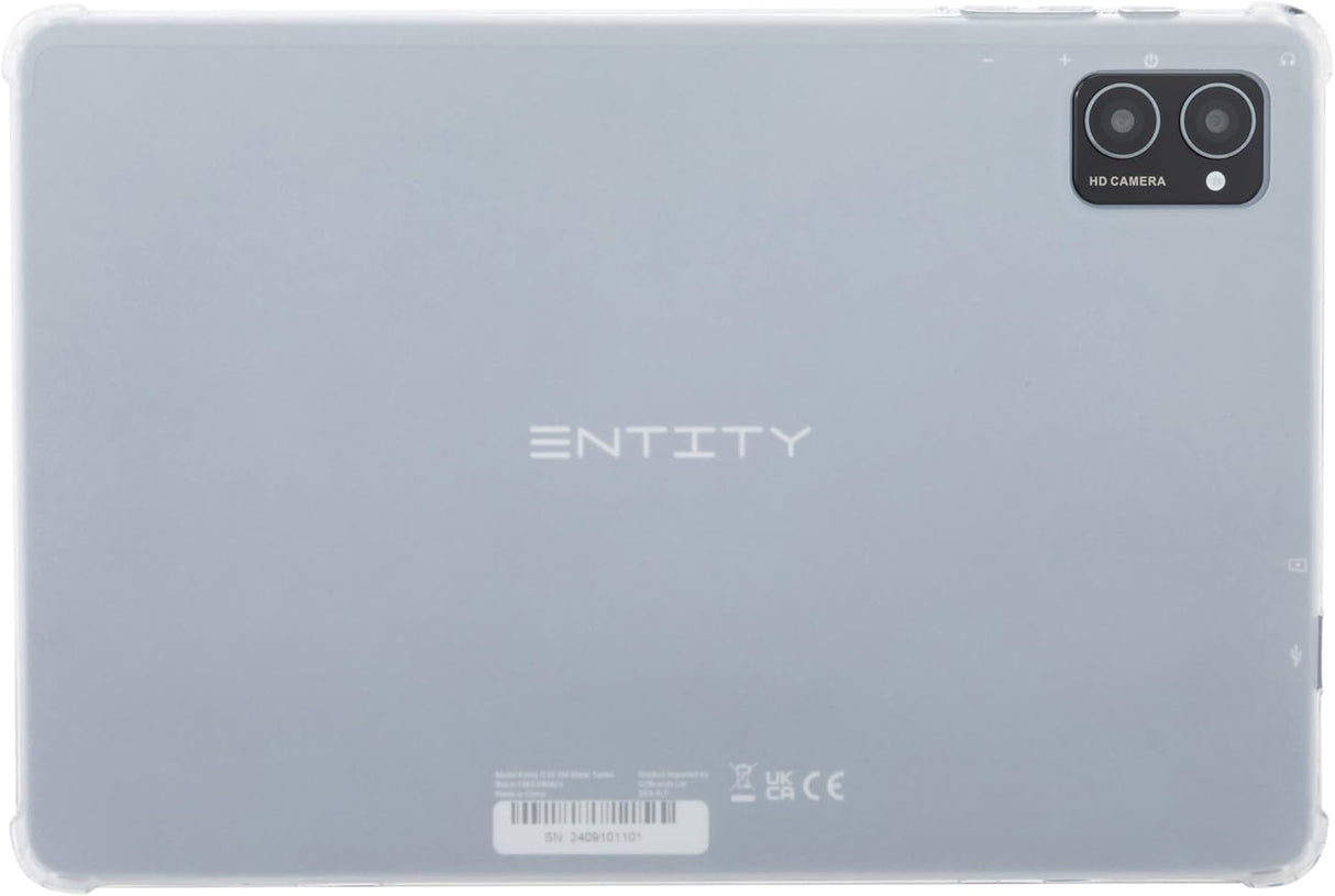 Entity G10 XM Metal 10.1'' 32GB Android Tablet with Bumper Case - Space Grey