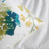 bluebellgray Botanical Floral Multicoloured Cotton Duvet Cover Set - King