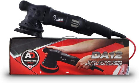 Autobrite Direct Machine Polisher Throw 12mm with 6 Speed Settings - Black - Kazoop 