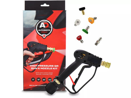 Autobrite High Pressure QR Gun & Nozzle Kit - Karcher - Kazoop 