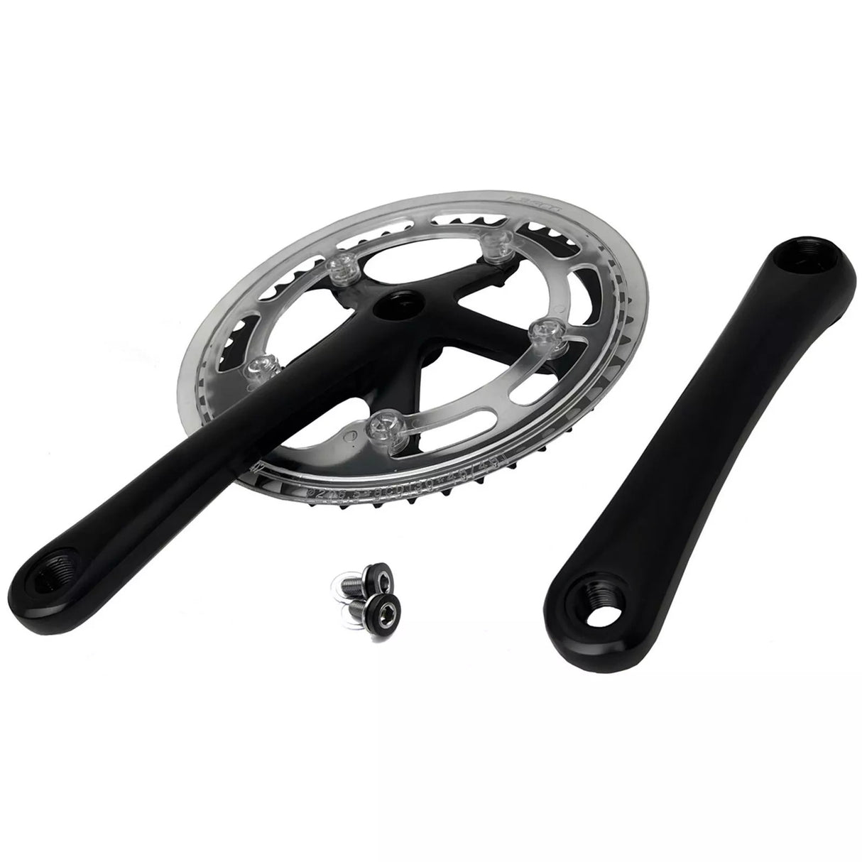 KranX 46T Single Speed Chainset 170mm Alloy Crankset 130BCD RFR1246P - Black