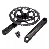 KranX FR650S 34/50T Alloy Compact 170mm 10-Speed Road Chainset in Black