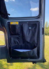 OLPRO VW T5/T6 Rear Right Hand Side Barn Door Van Storage Organiser - Black