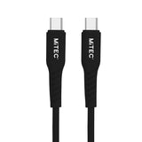 MiTEC Genuine USB-C To USB-C Non-Biodegradable Charging Cable 1m - Black