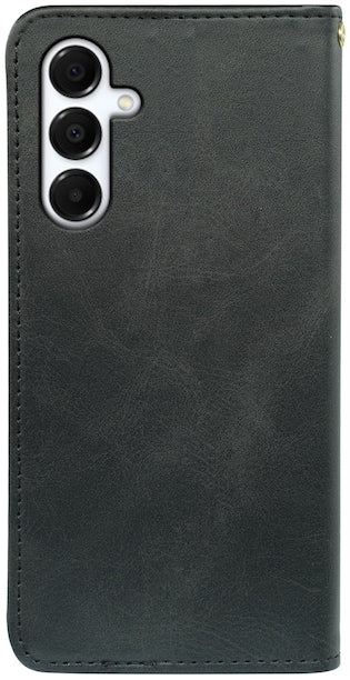 MiTEC Samsung A17 Folio Protective Case and Screen Glass Bundle - Black