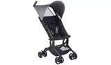 My Babiie MBX5 Dani Dyer Ultra Compact 2 Hand Flat Fold Stroller - Black - Kazoop 
