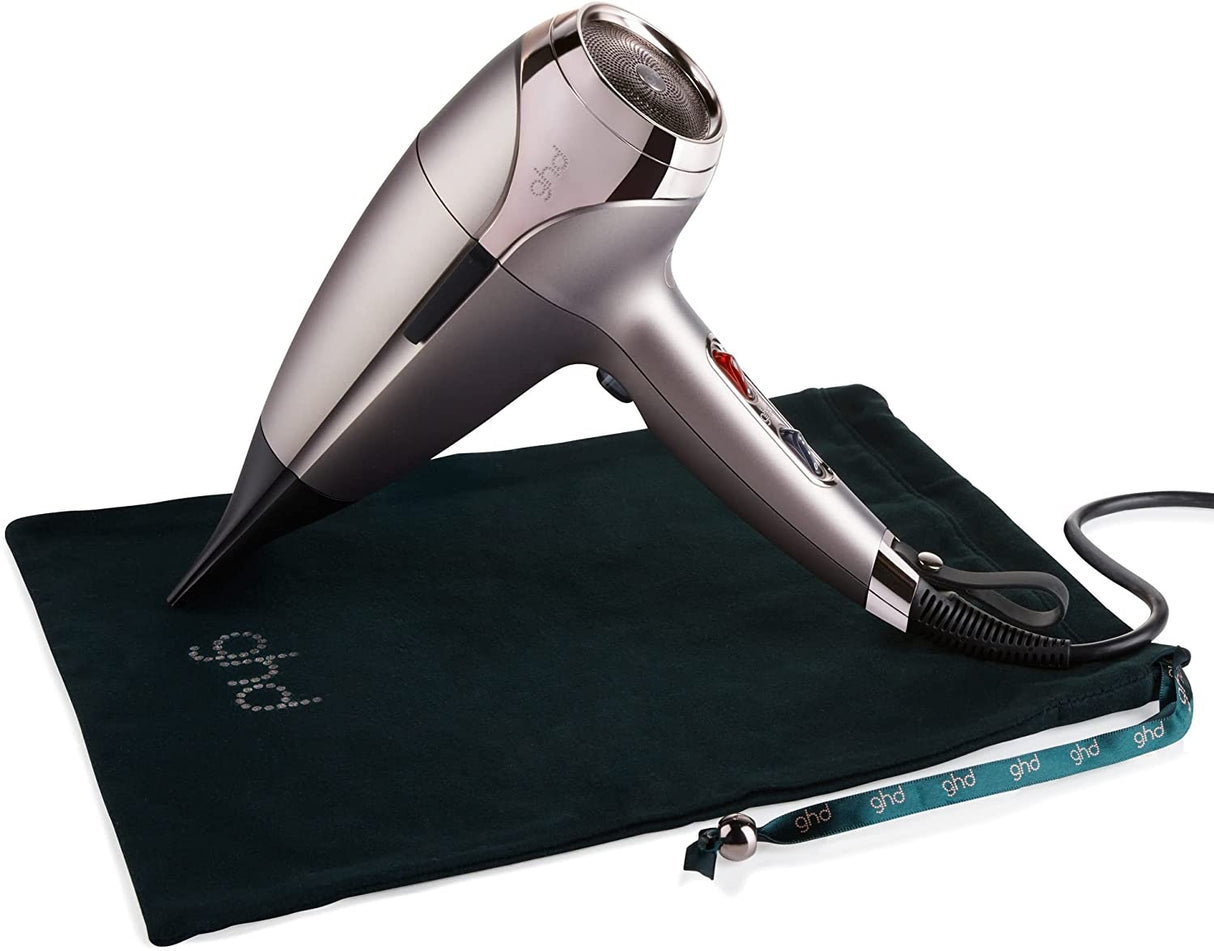 ghd Helios Limited Edition Professional Hair Dryer Gift Set - Pewter - Kazoop 