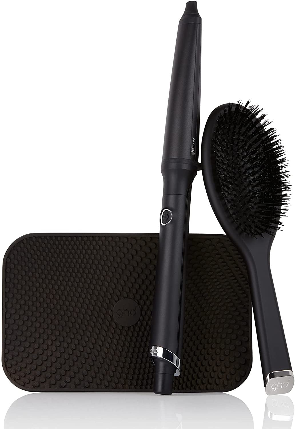 ghd Curve Creative 185°C Ceramic Curl Wand Gift Set - Black - Kazoop 