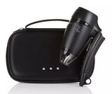 ghd Flight Travel 65°C 1400W Foldable Hair Dryer Gift Set - Black - Kazoop 