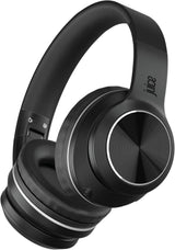 Juice Go Wireless Bluetooth Foldable Over-Ear Headphones - Black - Kazoop 