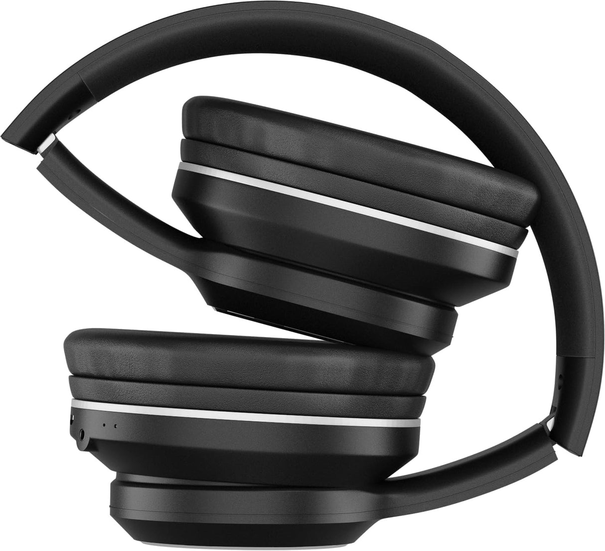 Juice Go Wireless Bluetooth Foldable Over-Ear Headphones - Black - Kazoop 