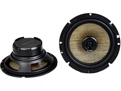 In Phase XTC17.2CF 17cm 250W 2 Way Car Door/Shelf Coaxial Speakers - Black - Kazoop 