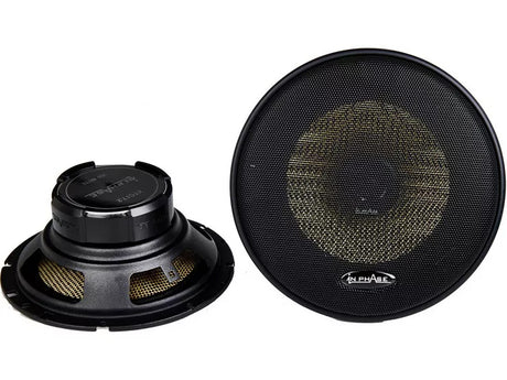 In Phase XTC17.2CF 17cm 250W 2 Way Car Door/Shelf Coaxial Speakers - Black - Kazoop 