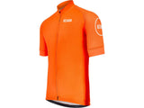 Keada Sports Men's Essential Short Sleeved Cycling Jersey Orange - Large