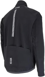 Keada Sports Men's Storm Windproof Quick Dry Cycling Jacket - Black - Size L
