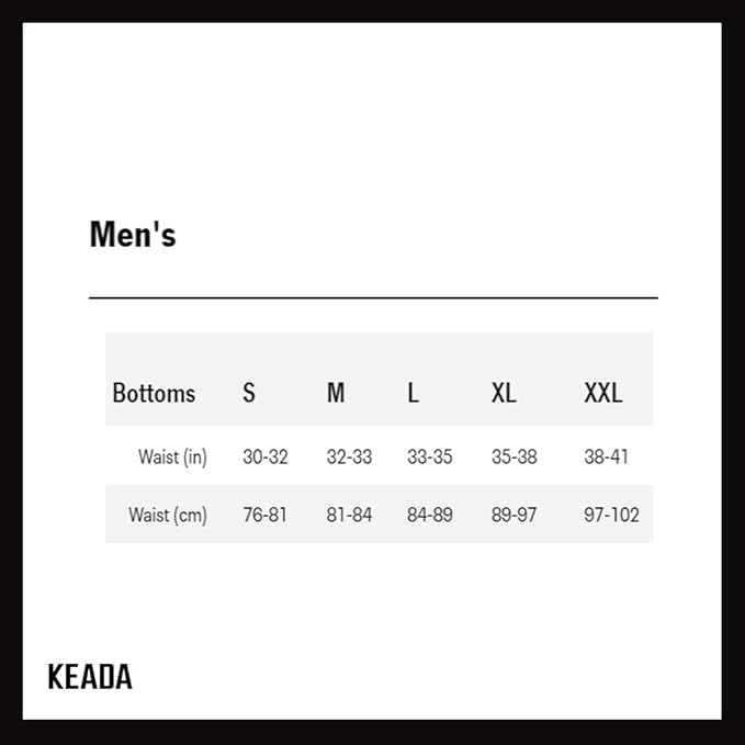 Keada Sports Men's Essential Quick Dry Breathable Cycling Shorts - Navy - L