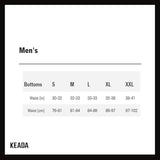 Keada Sports Men's Essential Quick Dry Breathable Cycling Shorts - Navy - L