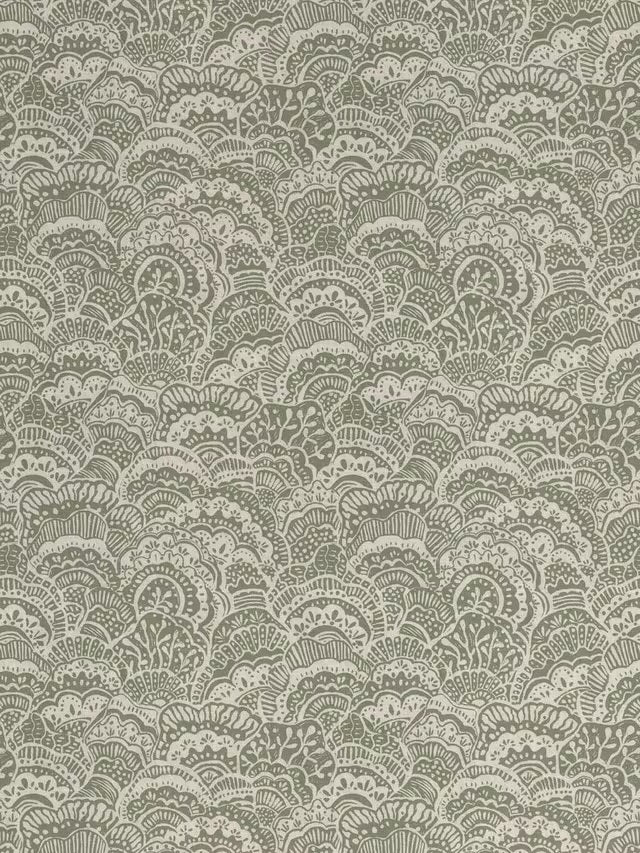 John Lewis Beatrix Lined Pencil Pleat Curtains W228 x D137cm - Myrtle Green
